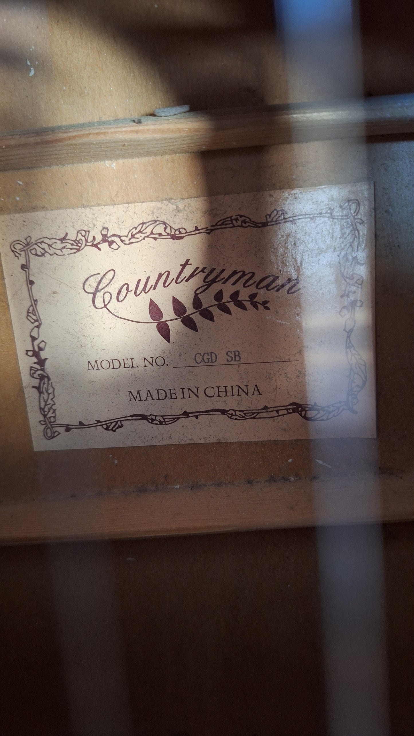 Countryman CGD SB Acoustic Guitar
